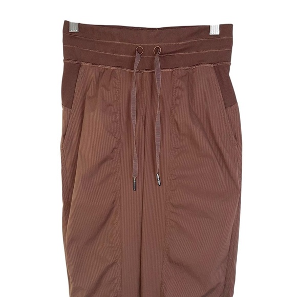 Lululemon dance studio mid rise jogger pants drawstring women’s 0 brown W5ENMS - Picture 4 of 9